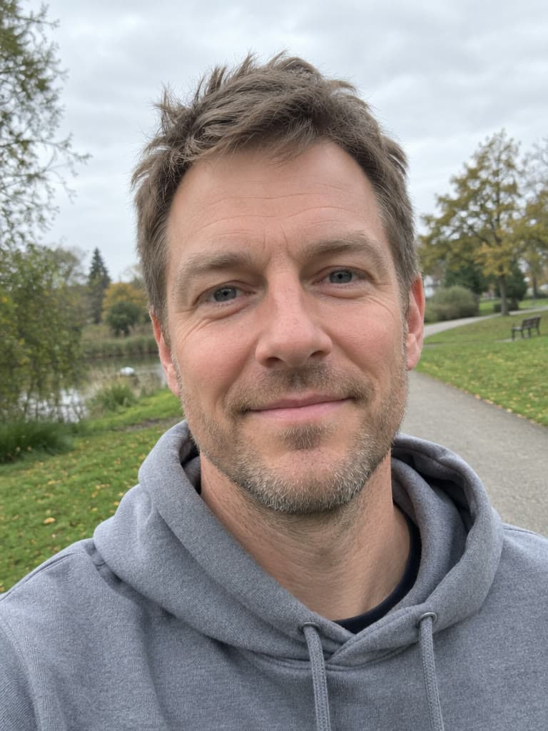 Input photo for example 4 (AI-generated person)