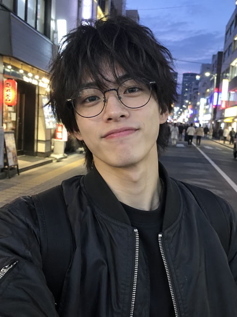 Input photo for example 6 (AI-generated person)